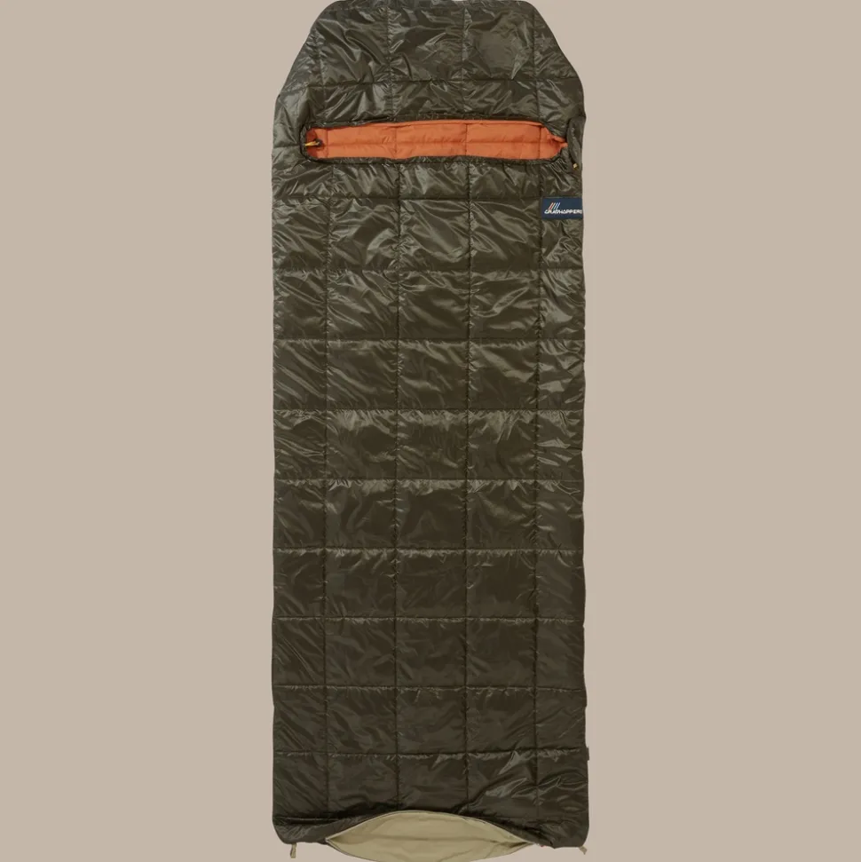 NosiLife Eco 100 Schlafsack | Woodland Green / Potters Clay