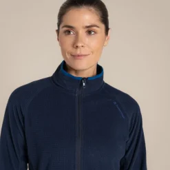 NosiLife Golf Belfairs Full Zip Fleece für Damen | Blue Navy