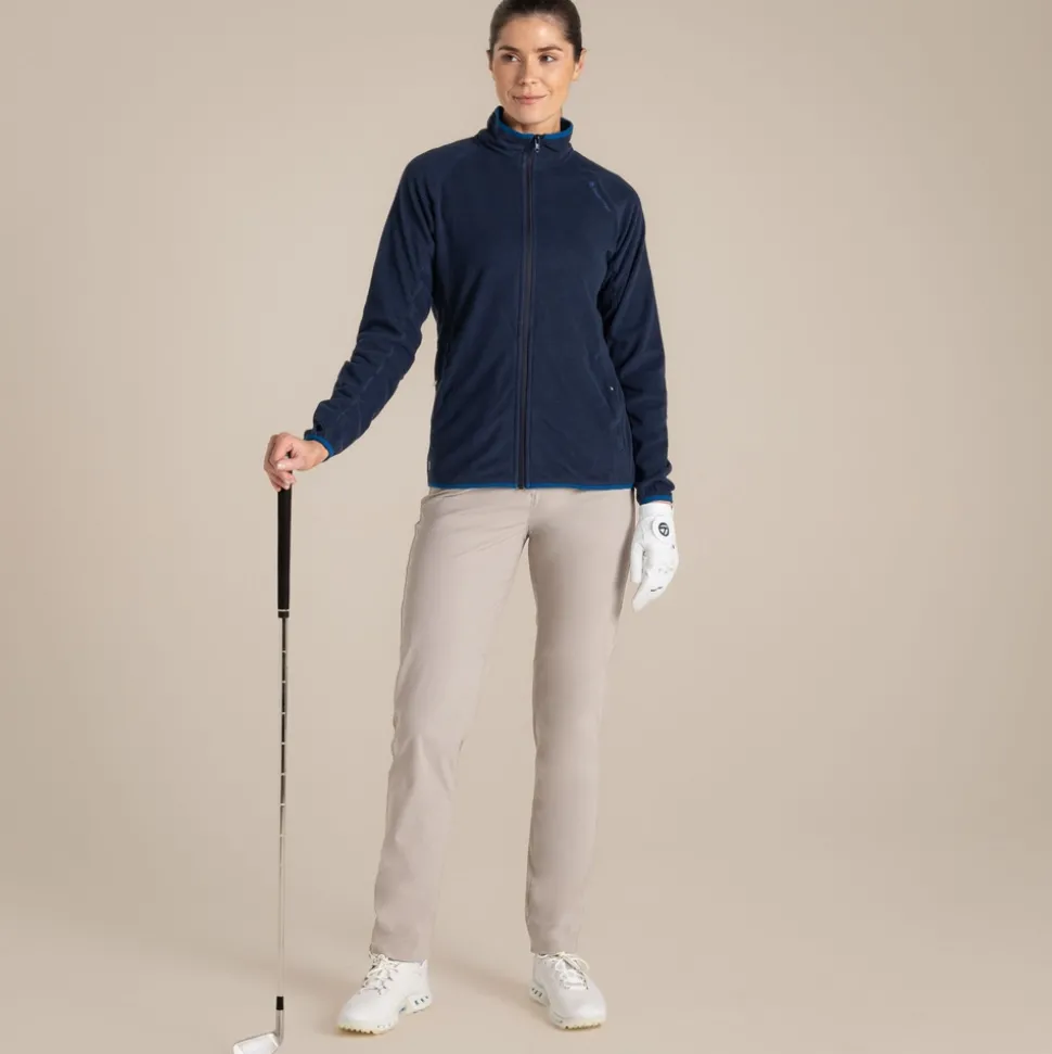 NosiLife Golf Belfairs Full Zip Fleece für Damen | Blue Navy