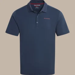 NosiLife Golf Bramshaw Polohemd mit kurzem Ärmel für Herren | Blue Navy