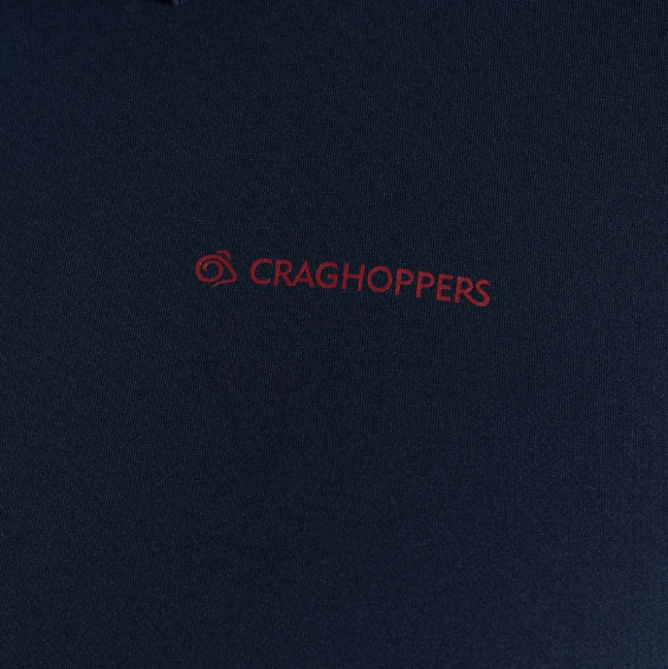 NosiLife Golf Bramshaw Polohemd mit kurzem Ärmel für Herren | Blue Navy