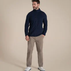 NosiLife Golf Bromsgrove Full Zip Fleece für Herren | Blue Navy