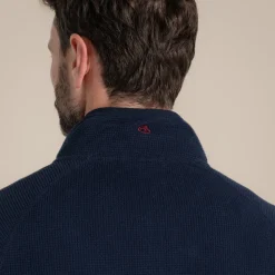 NosiLife Golf Bromsgrove Full Zip Fleece für Herren | Blue Navy