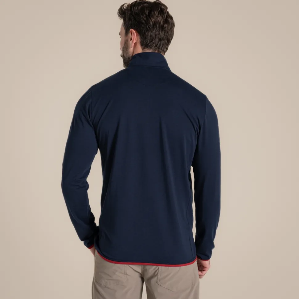 NosiLife Golf Copthorne Full Zip Fleece für Herren | Blue Navy