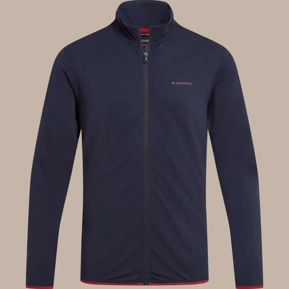 NosiLife Golf Copthorne Full Zip Fleece für Herren | Blue Navy