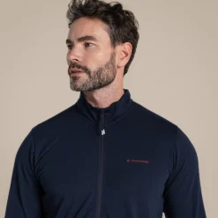 NosiLife Golf Copthorne Full Zip Fleece für Herren | Blue Navy