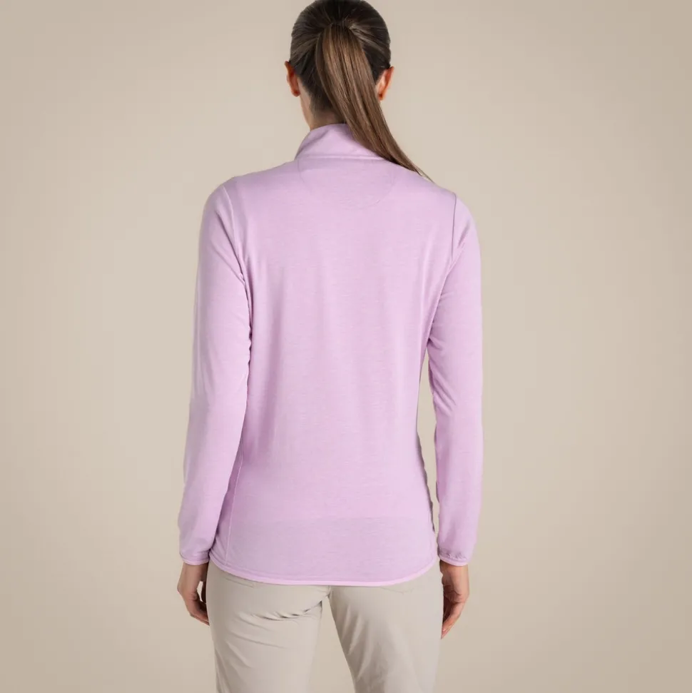 NosiLife Golf Evesham Full Zip Oberteil für Damen | Orchid