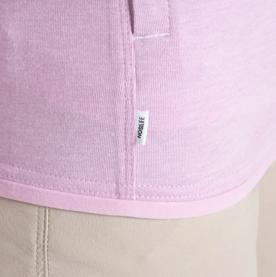 NosiLife Golf Evesham Full Zip Oberteil für Damen | Orchid