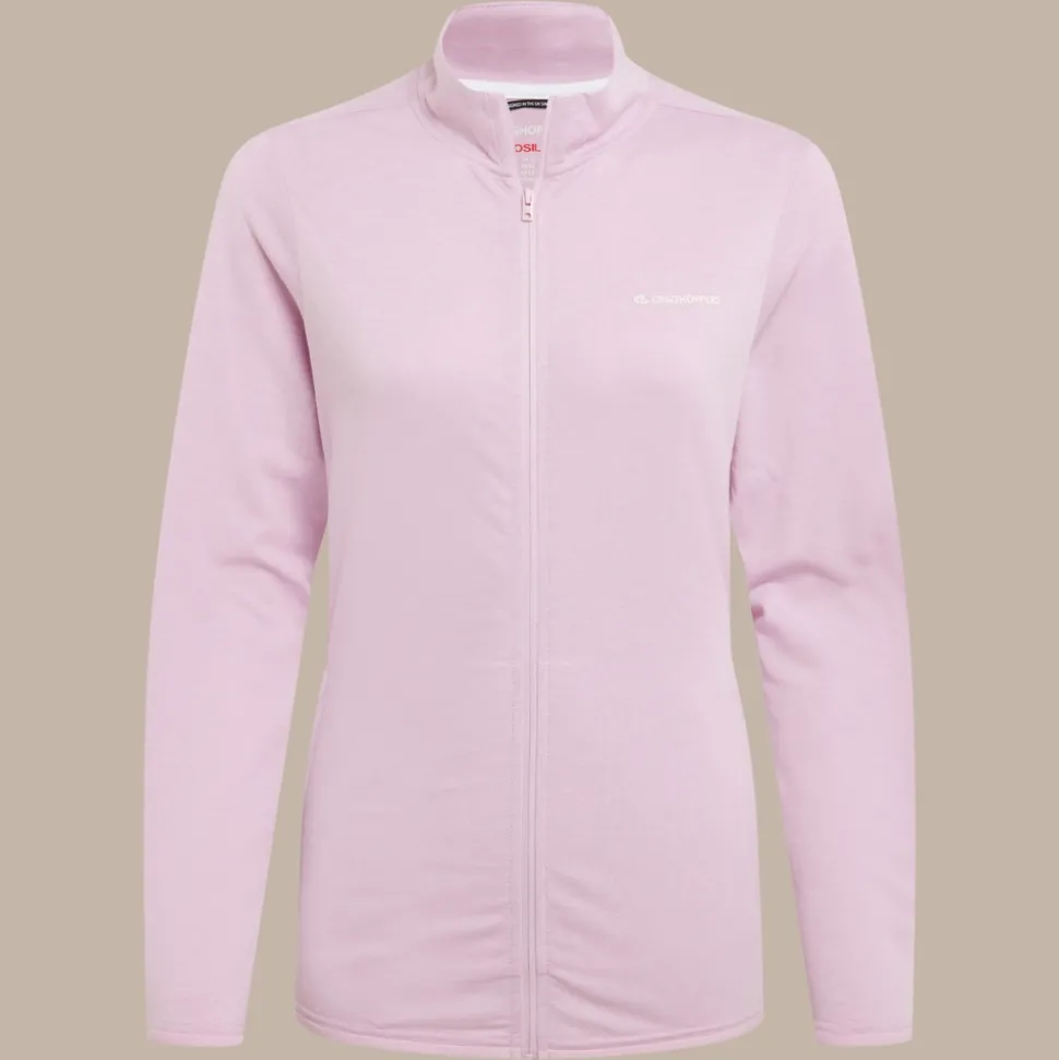 NosiLife Golf Evesham Full Zip Oberteil für Damen | Orchid