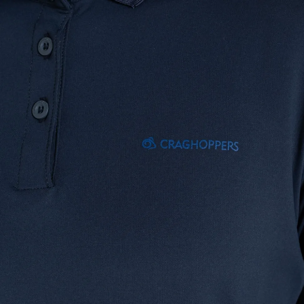 Nosilife Golf Thornbury Langarm Polohemd für Damen | Blue Navy