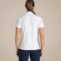 NosiLife GolfThornbury Polohemd mit kurzem Ärmel für Damen | White