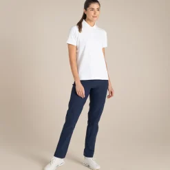 NosiLife GolfThornbury Polohemd mit kurzem Ärmel für Damen | White