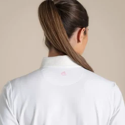 NosiLife GolfThornbury Polohemd mit kurzem Ärmel für Damen | White