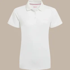 NosiLife GolfThornbury Polohemd mit kurzem Ärmel für Damen | White
