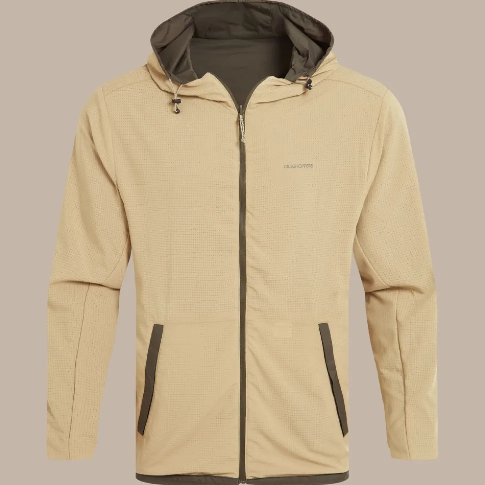 NosiLife Ovis Wendejacke für Herren | Woodland Green / Earthenware