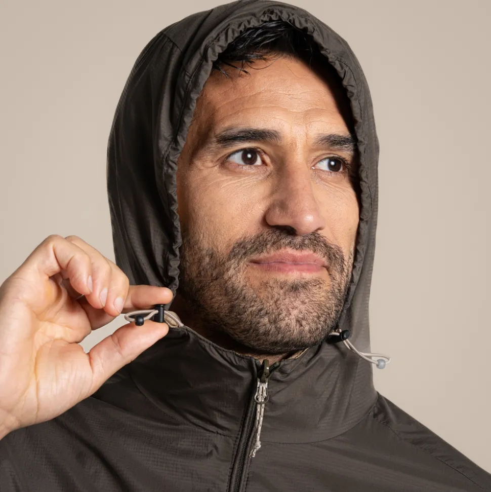 NosiLife Ovis Wendejacke für Herren | Woodland Green / Earthenware