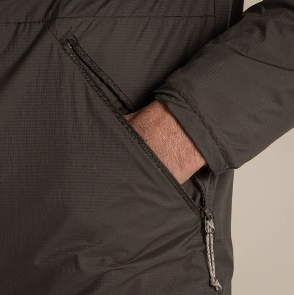 NosiLife Ovis Wendejacke für Herren | Woodland Green / Earthenware