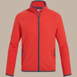 NosiLife Penya Full Zip Fleece für Kinder | Pimento Red
