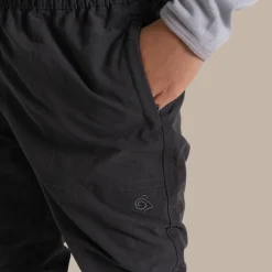 Nosilife Pinzon-Hose für Kinder | Black Pepper