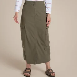 NosiLife Pro Midi Rock für Damen | Wild Olive