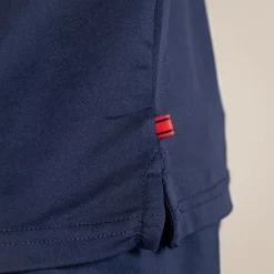 NosiLife Pro Polohemd mit kurzem Ärmel für Herren | Optic White / Blue Navy