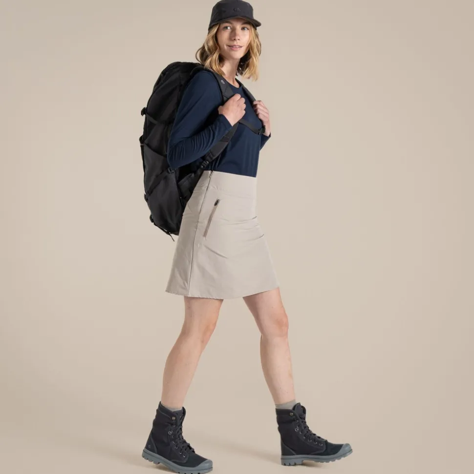 Nosilife Pro Skort II für Damen | Soft Mushroom