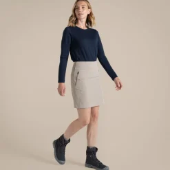 Nosilife Pro Skort II für Damen | Soft Mushroom