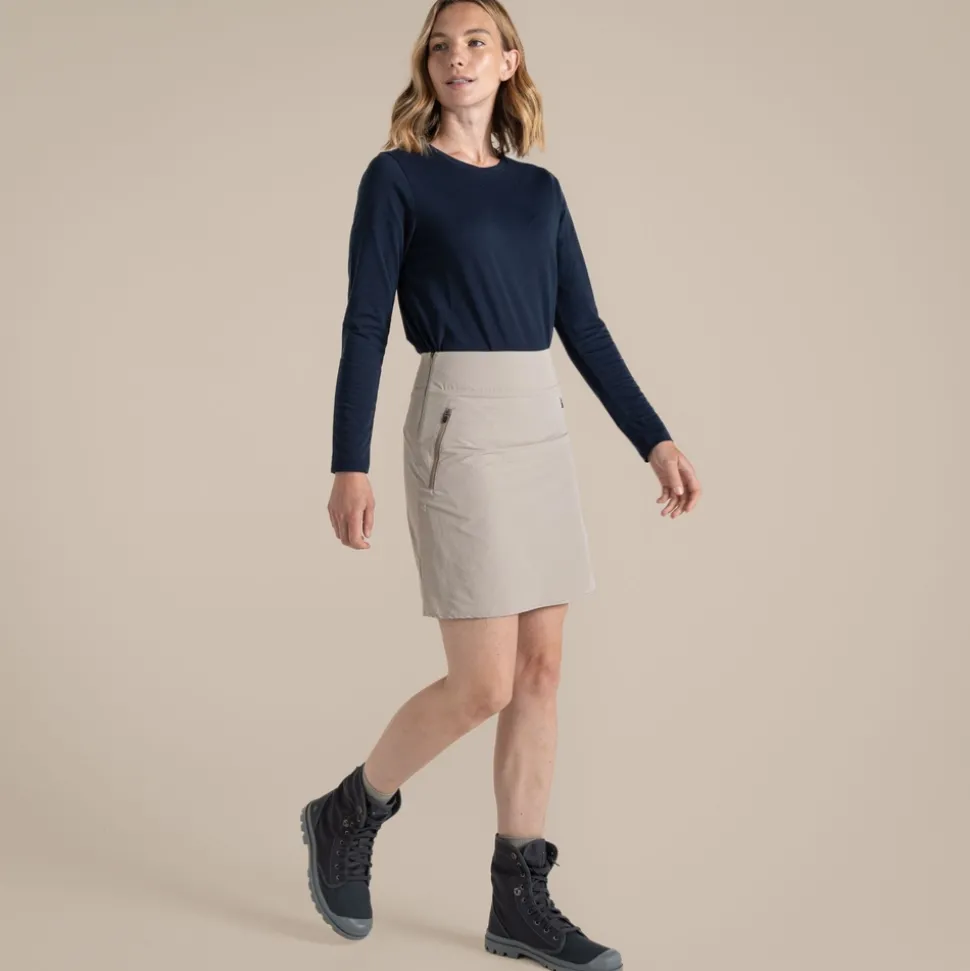 Nosilife Pro Skort II für Damen | Soft Mushroom