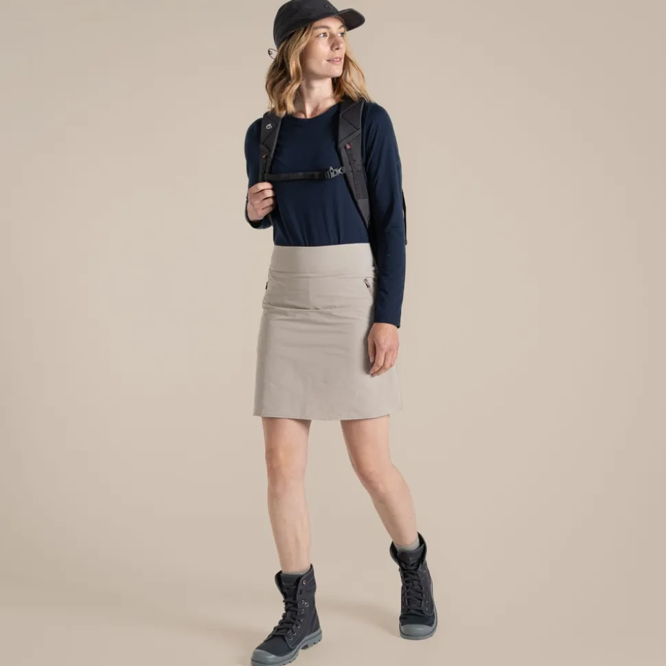 Nosilife Pro Skort II für Damen | Soft Mushroom