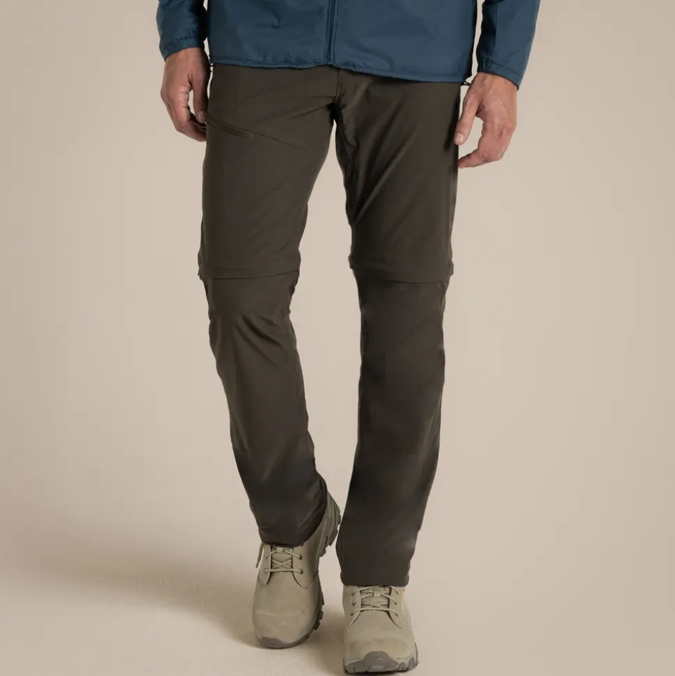 NosiLife Pro Zip Off III-Hose für Herren | Woodland Green