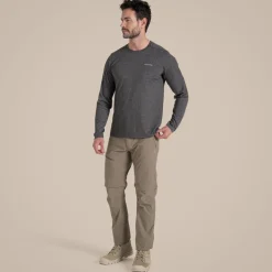 NosiLife Pro Zip Off III-Hose für Herren | Pebble