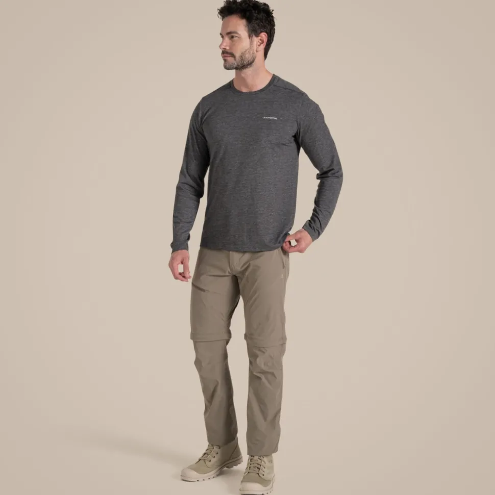 NosiLife Pro Zip Off III-Hose für Herren | Pebble