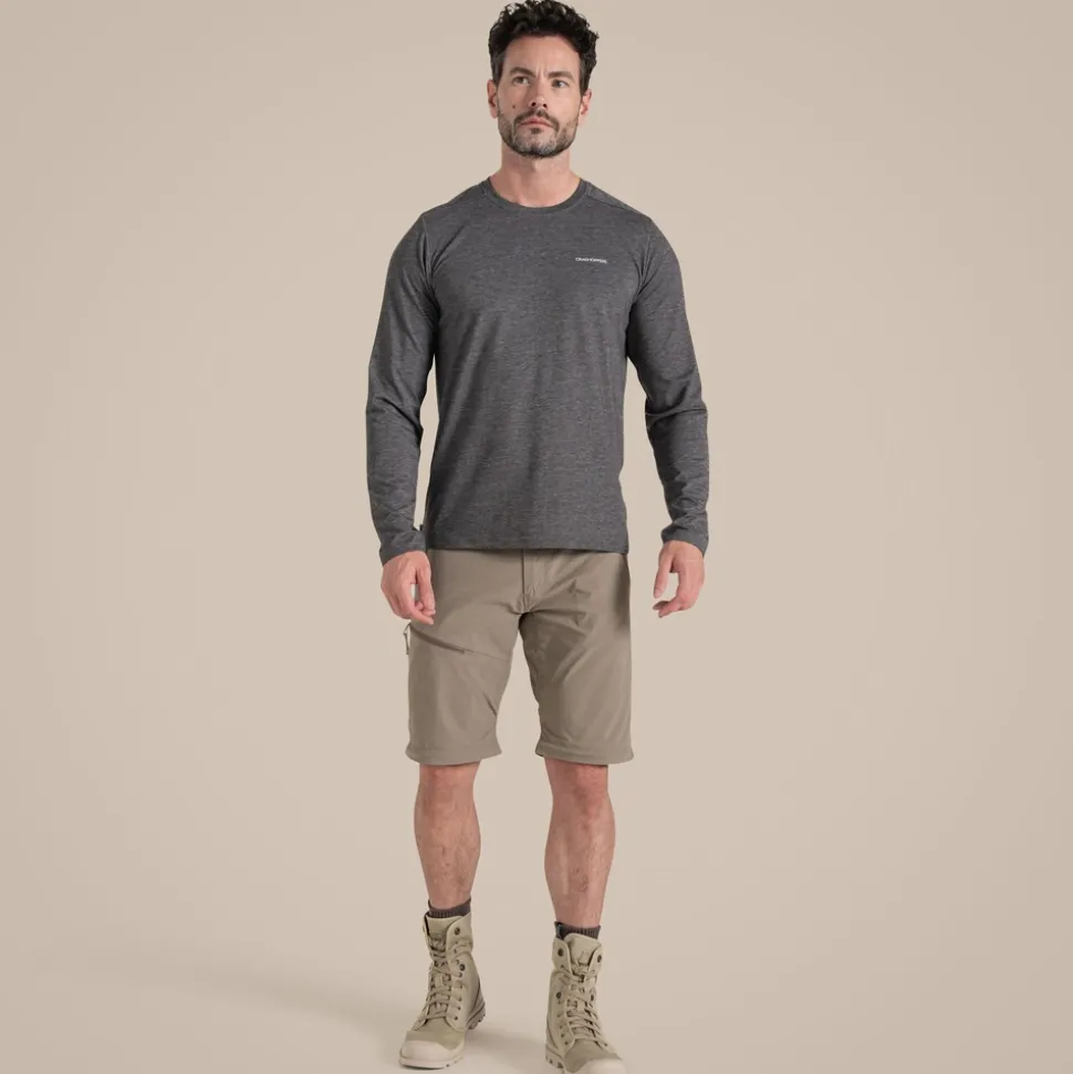 NosiLife Pro Zip Off III-Hose für Herren | Pebble