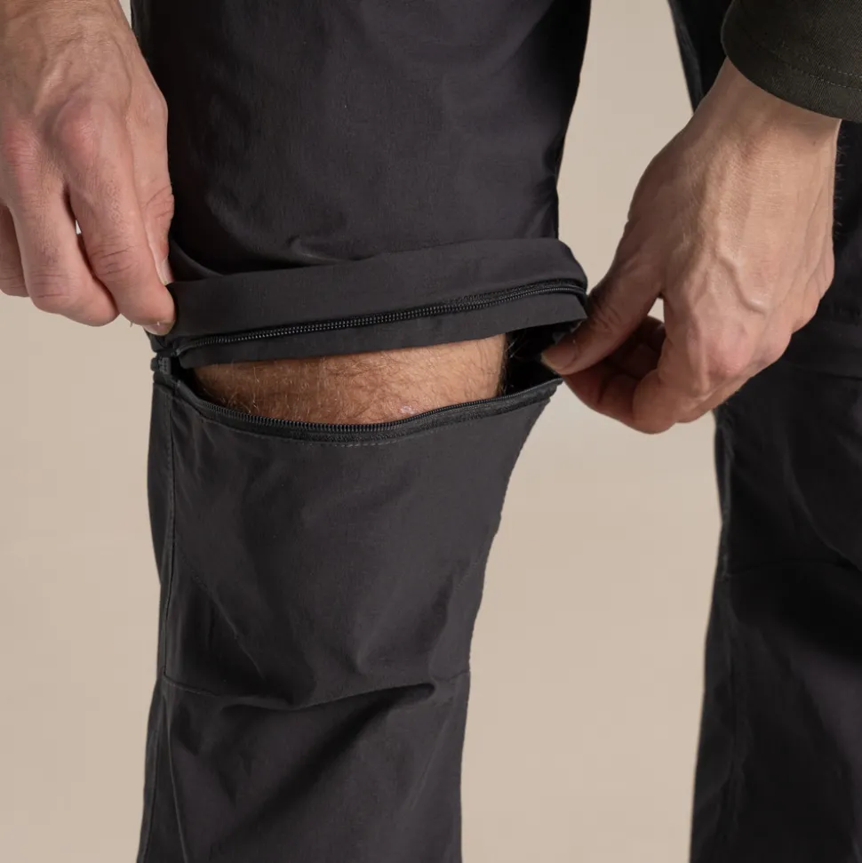 NosiLife Pro Zip Off III-Hose für Herren | Black Pepper