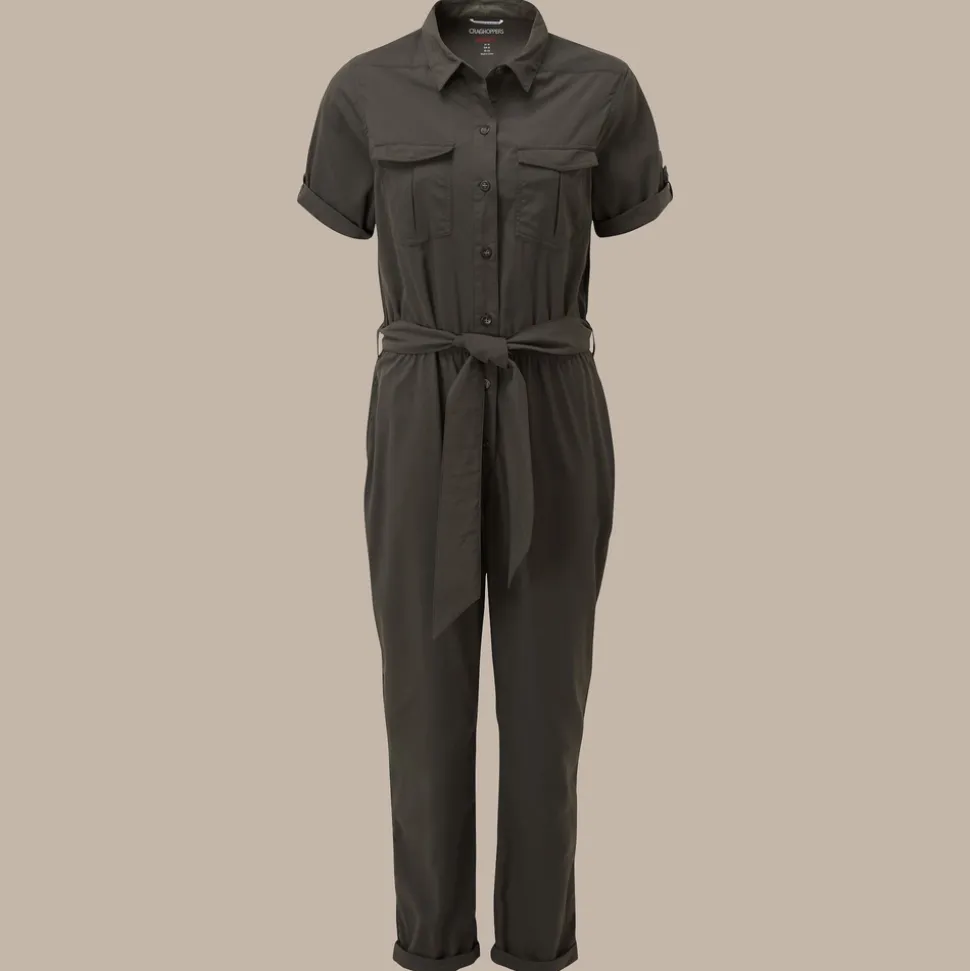 Nosilife Rania Jumpsuit für Damen | Woodland Green