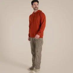 NosiLife Tagus Kapuzenoberteil für Herren | Red Beach