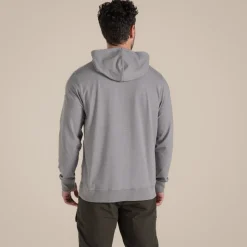 NosiLife Tagus Kapuzenoberteil für Herren | Soft Grey Marl