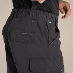 NosiLife Zip Off III-Hose für Herren | Black Pepper