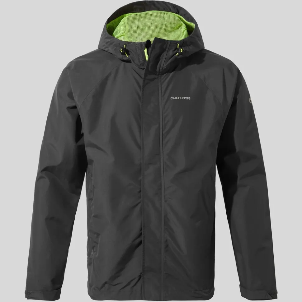 Orion Jacke mit wasserdichtem Design für Herren | Black Pepper / Apple