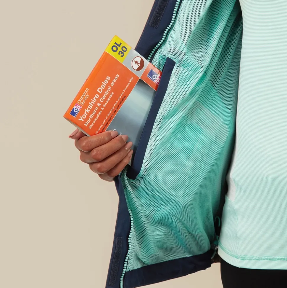 Orion Jacke mit wasserdichtem Design für Damen | Blue Navy