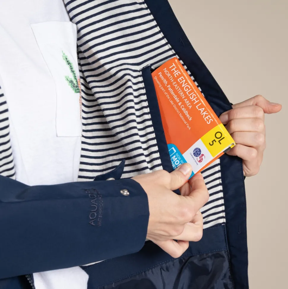 Ortega wasserdichte Jacke für Damen | Blue Navy