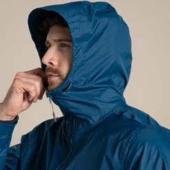 Packbare Expert-Jacke | Poseidon Blue