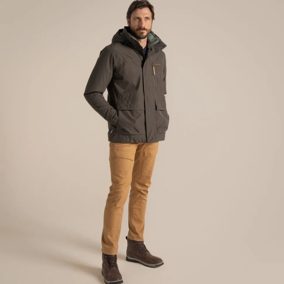 Padley wasserdichte Jacke für Herren | Woodland Green