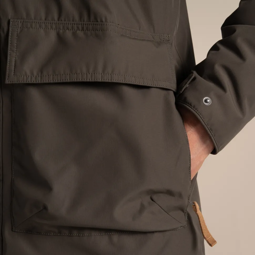 Padley wasserdichte Jacke für Herren | Woodland Green