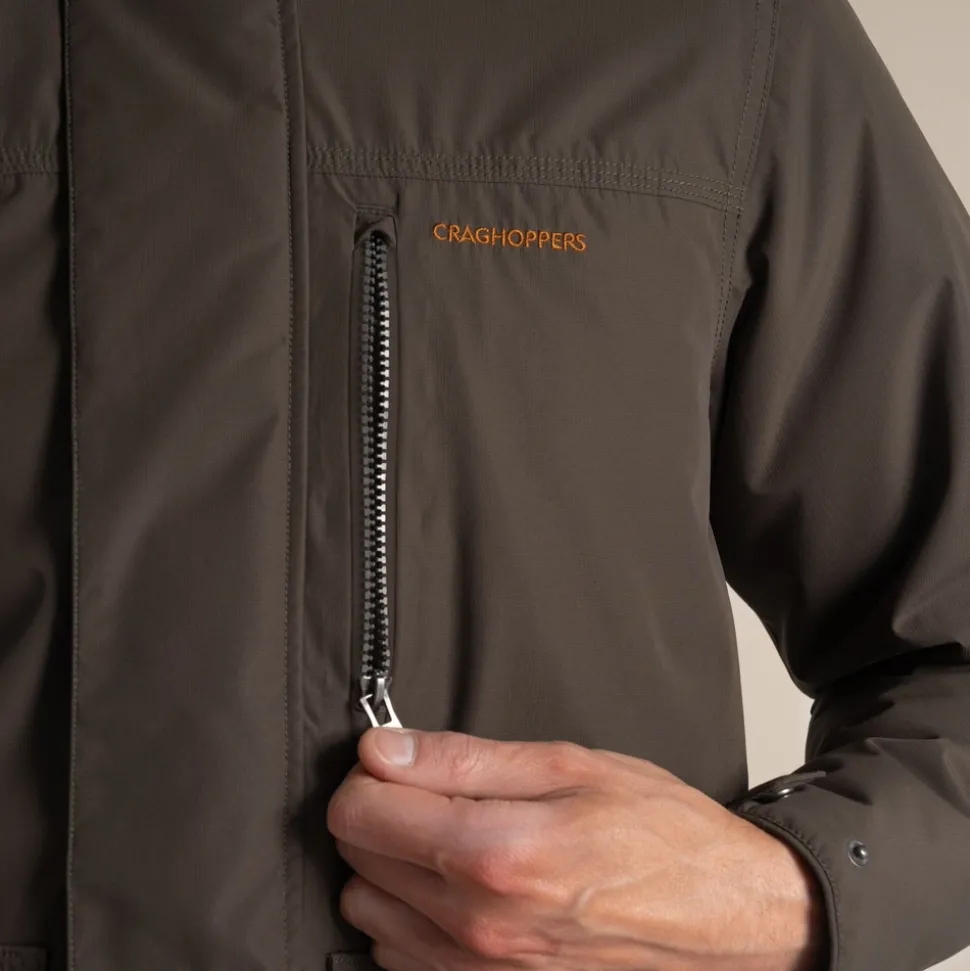 Padley wasserdichte Jacke für Herren | Woodland Green