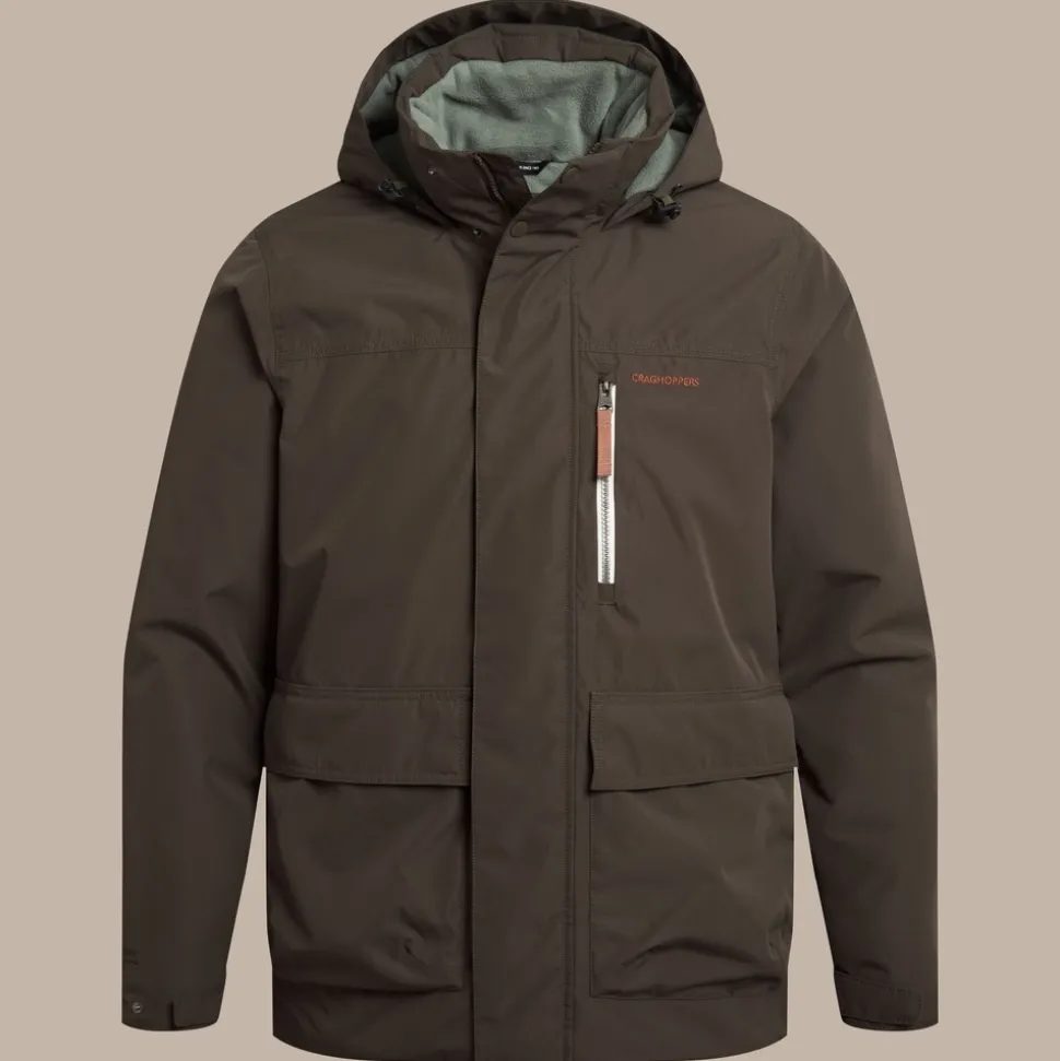 Padley wasserdichte Jacke für Herren | Woodland Green