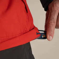 Pandion wasserdichte Jacke für Herren | Blue Stone / Pimento Red