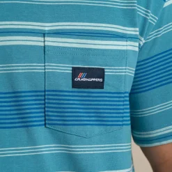 Pointer T-Shirt für Herren | Tranquil Blue Stripe