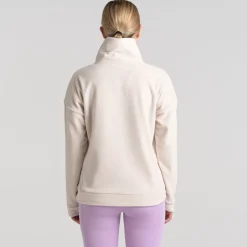 Polartec Caprice Full Zip Fleece für Damen | Ecru