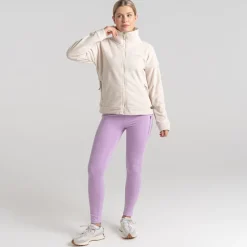 Polartec Caprice Full Zip Fleece für Damen | Ecru